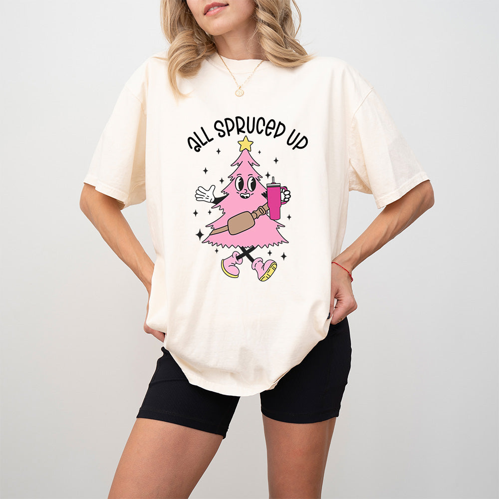 All Spruced Up - Christmas Unisex Crewneck T-Shirt Sweatshirt Hoodie