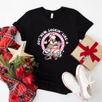 Pink Out Here Looking Like A Snack Cookie Design - Christmas Unisex Crewneck T-Shirt Sweatshirt Hoodie