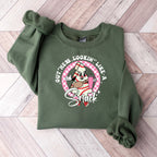 Pink Out Here Looking Like A Snack Cookie Design - Christmas Unisex Crewneck T-Shirt Sweatshirt Hoodie