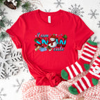 I am Snow Cute Design - Christmas Unisex Crewneck T-Shirt Sweatshirt Hoodie