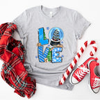 Love Santa Design - Christmas Unisex Crewneck T-Shirt Sweatshirt Hoodie