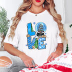 Love Santa Design - Christmas Unisex Crewneck T-Shirt Sweatshirt Hoodie