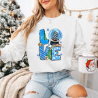 Love Santa Design - Christmas Unisex Crewneck T-Shirt Sweatshirt Hoodie