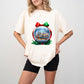 Globe City Christmas Design - Christmas Unisex Crewneck T-Shirt Sweatshirt Hoodie