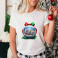 Globe City Christmas Design - Christmas Unisex Crewneck T-Shirt Sweatshirt Hoodie