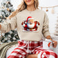 Window Santa Christmas Design - Christmas Unisex Crewneck T-Shirt Sweatshirt Hoodie