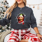 3D Santa ELF Christmas Design - Christmas Unisex Crewneck T-Shirt Sweatshirt Hoodie