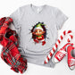 3D Santa ELF Christmas Design - Christmas Unisex Crewneck T-Shirt Sweatshirt Hoodie