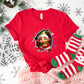 3D Santa ELF Christmas Design - Christmas Unisex Crewneck T-Shirt Sweatshirt Hoodie