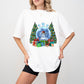 Snowman Globe Design - Christmas Unisex Crewneck T-Shirt Sweatshirt Hoodie