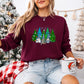 Gnomes Tree Christmas  Design - Christmas Unisex Crewneck T-Shirt Sweatshirt Hoodie