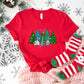 Gnomes Tree Christmas  Design - Christmas Unisex Crewneck T-Shirt Sweatshirt Hoodie