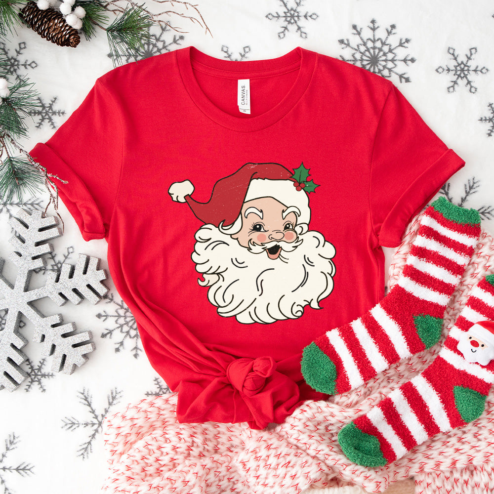 Cute Santa - Christmas Unisex Crewneck T-Shirt Sweatshirt Hoodie