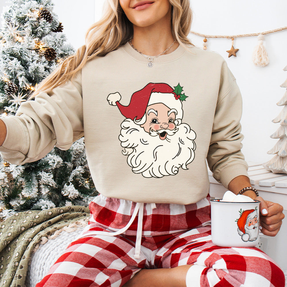 Cute Santa - Christmas Unisex Crewneck T-Shirt Sweatshirt Hoodie