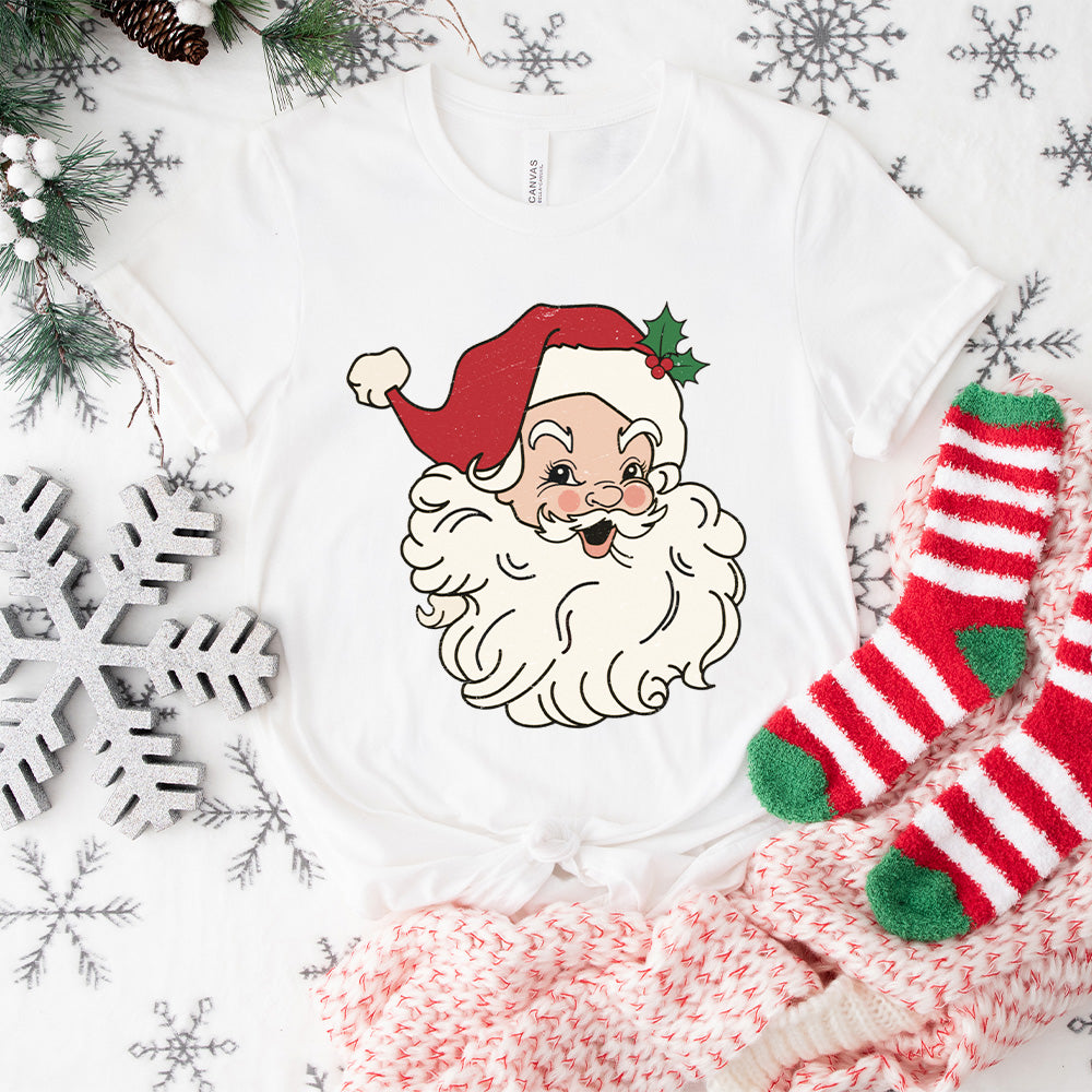 Cute Santa - Christmas Unisex Crewneck T-Shirt Sweatshirt Hoodie