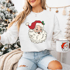 Cute Santa - Christmas Unisex Crewneck T-Shirt Sweatshirt Hoodie