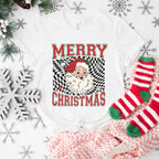Merry Christmas Cute Santa - Christmas Unisex Crewneck T-Shirt Sweatshirt Hoodie