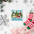 It's Freezing Season Snowman - Christmas Unisex Crewneck T-Shirt Sweatshirt Hoodie