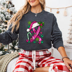 Breast Cancer Awareness Design - Christmas Unisex Crewneck T-Shirt Sweatshirt Hoodie