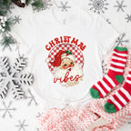 Christmas Vibes Cute Santa - Christmas Unisex Crewneck T-Shirt Sweatshirt Hoodie