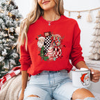 Christmas Doodles - Christmas Unisex Crewneck T-Shirt Sweatshirt Hoodie