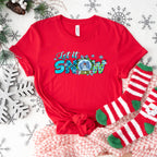 Let It Snow - Christmas Unisex Crewneck T-Shirt Sweatshirt Hoodie
