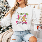 'Tis The Season Cookie And Milk - Christmas Unisex Crewneck T-Shirt Sweatshirt Hoodie