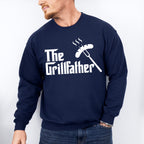 The Grillfather Father's Day Unisex Crewneck T-Shirt Sweatshirt Hoodie
