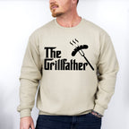 The Grillfather Father's Day Unisex Crewneck T-Shirt Sweatshirt Hoodie