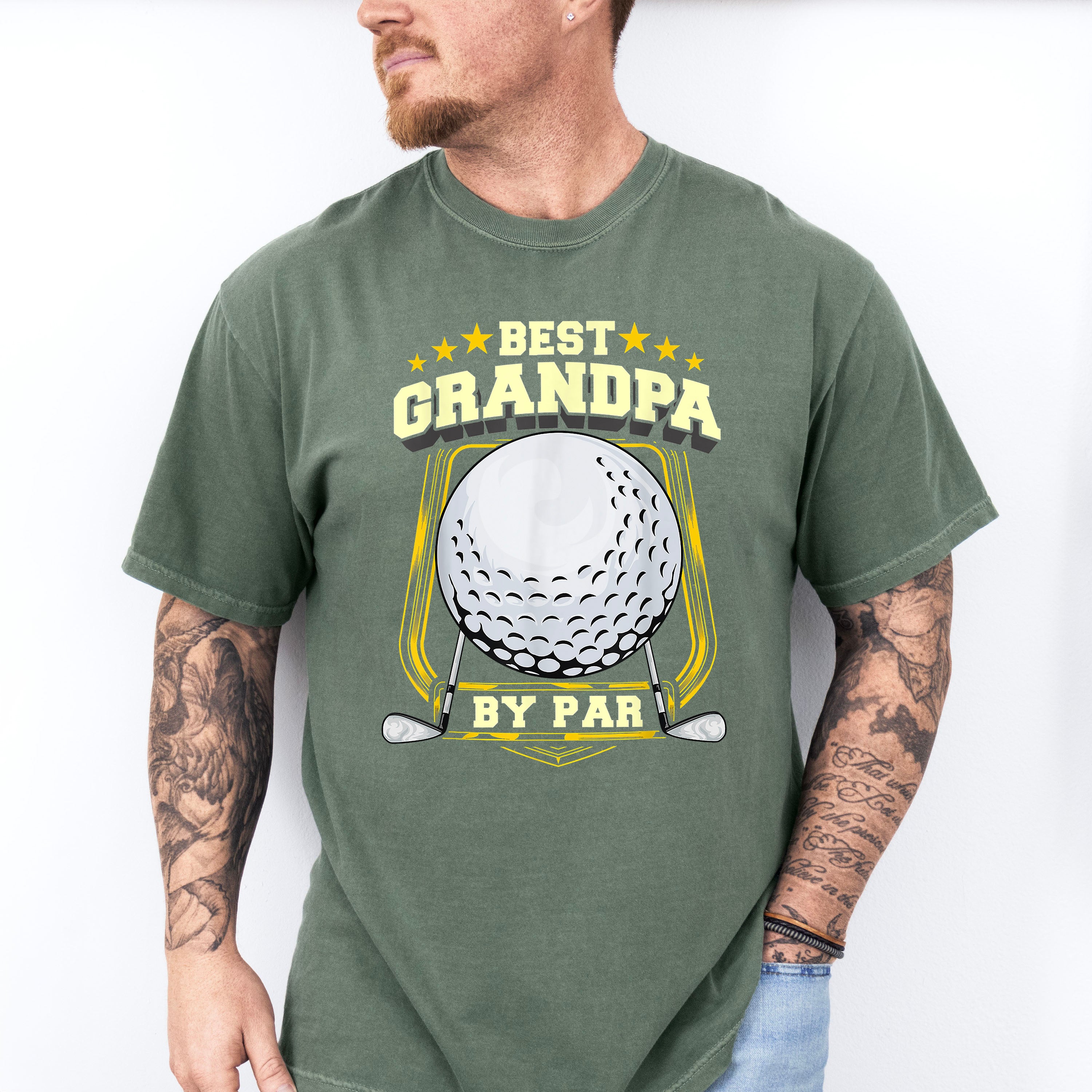 Best Grandpa Father's Day Unisex Crewneck T-Shirt Sweatshirt Hoodie