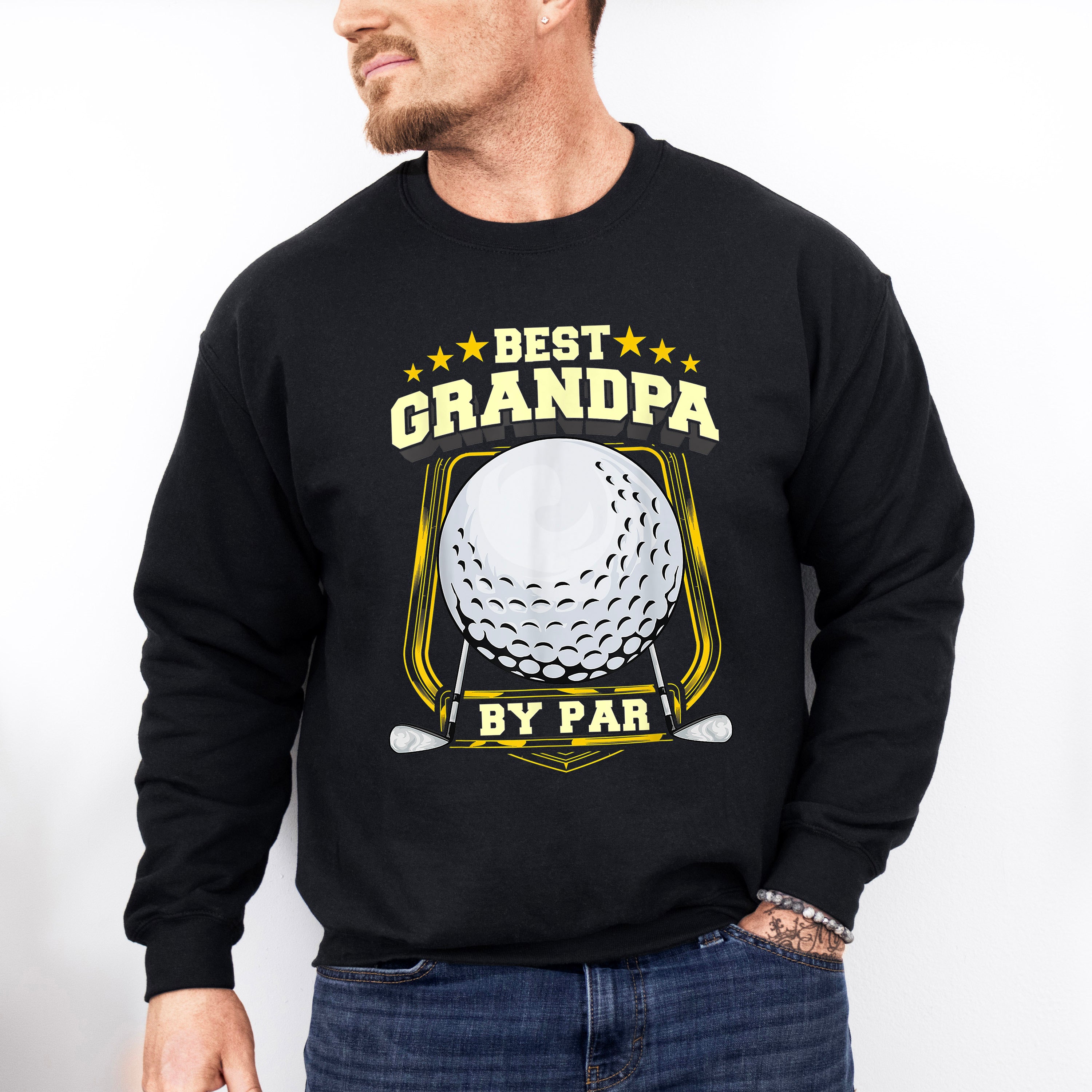 Best Grandpa Father's Day Unisex Crewneck T-Shirt Sweatshirt Hoodie