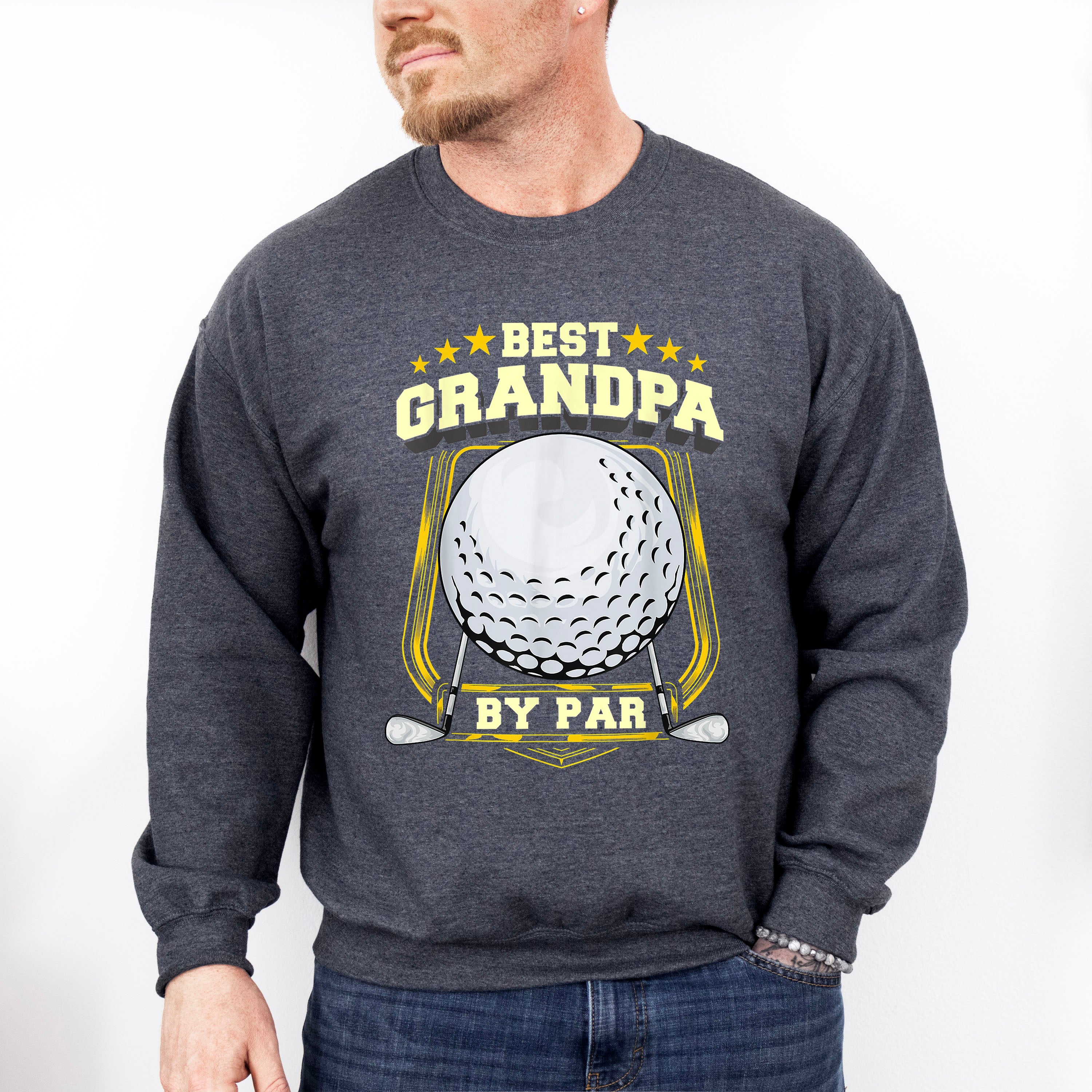 Best Grandpa Father's Day Unisex Crewneck T-Shirt Sweatshirt Hoodie