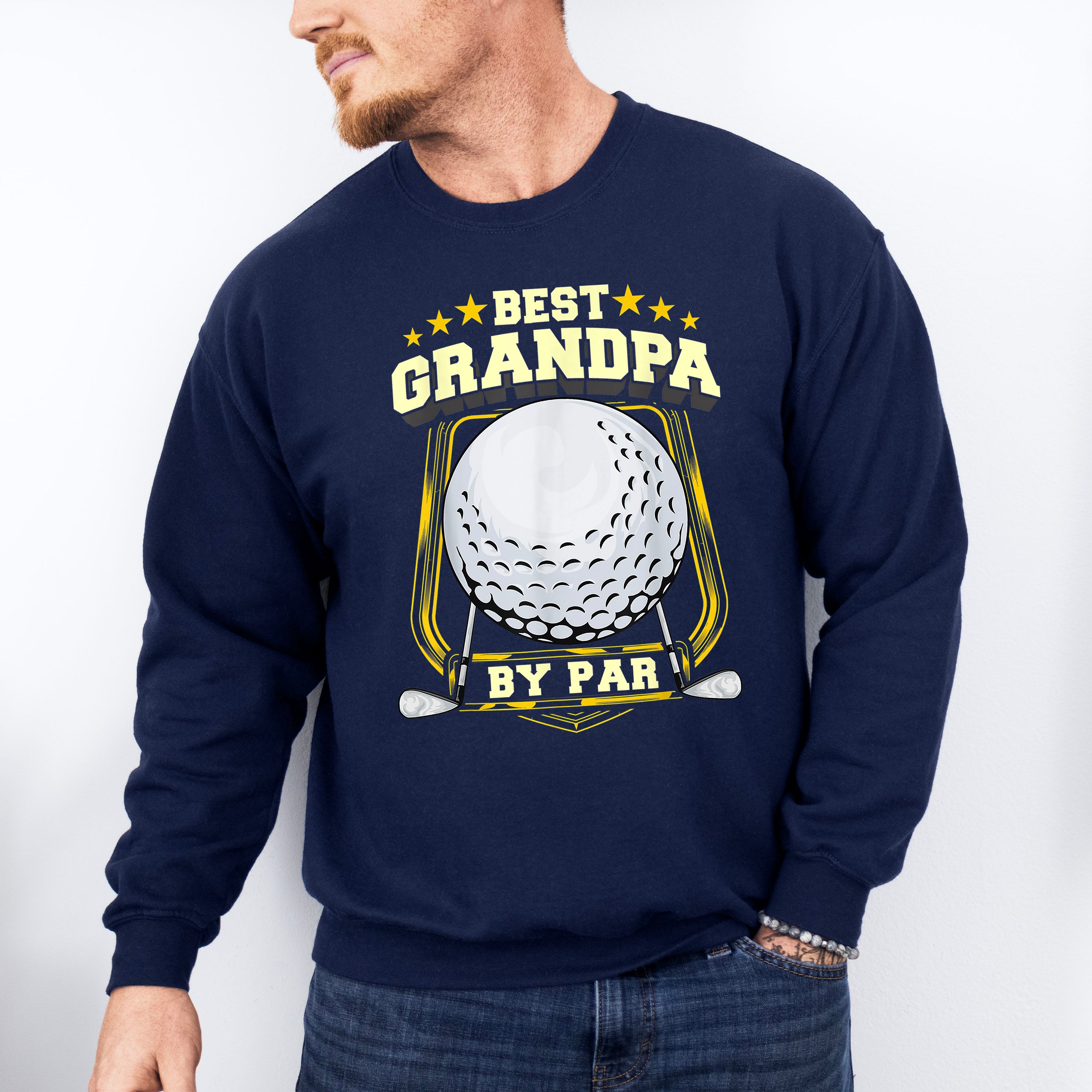 Best Grandpa Father's Day Unisex Crewneck T-Shirt Sweatshirt Hoodie