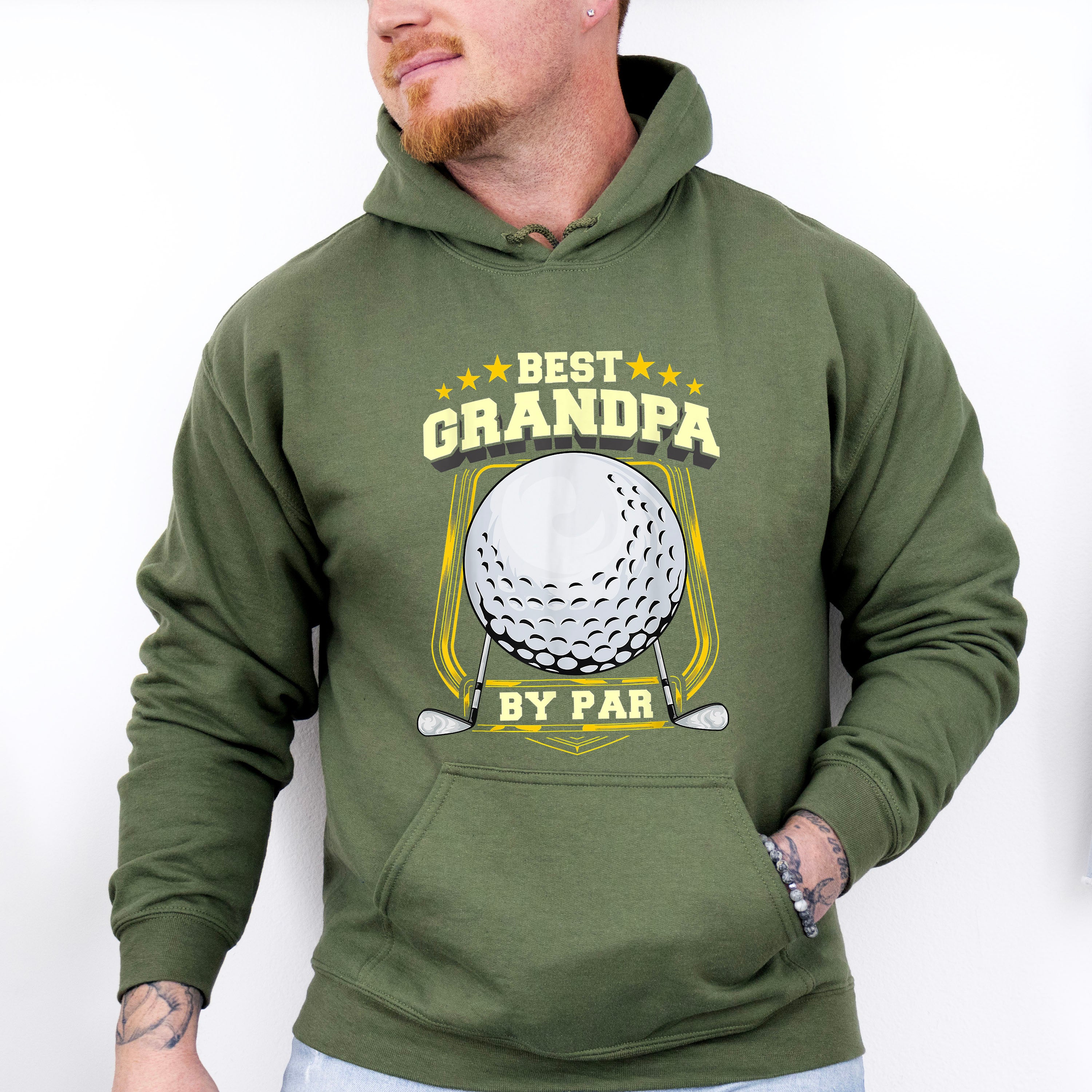 Best Grandpa Father's Day Unisex Crewneck T-Shirt Sweatshirt Hoodie