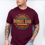 Bonus Dad Father's Day Unisex Crewneck T-Shirt Sweatshirt Hoodie
