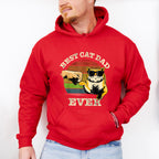 Best Cat Dad Ever Father's Day Unisex Crewneck T-Shirt Sweatshirt Hoodie