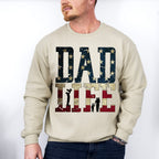 Dad Life Father's Day Unisex Crewneck T-Shirt Sweatshirt Hoodie