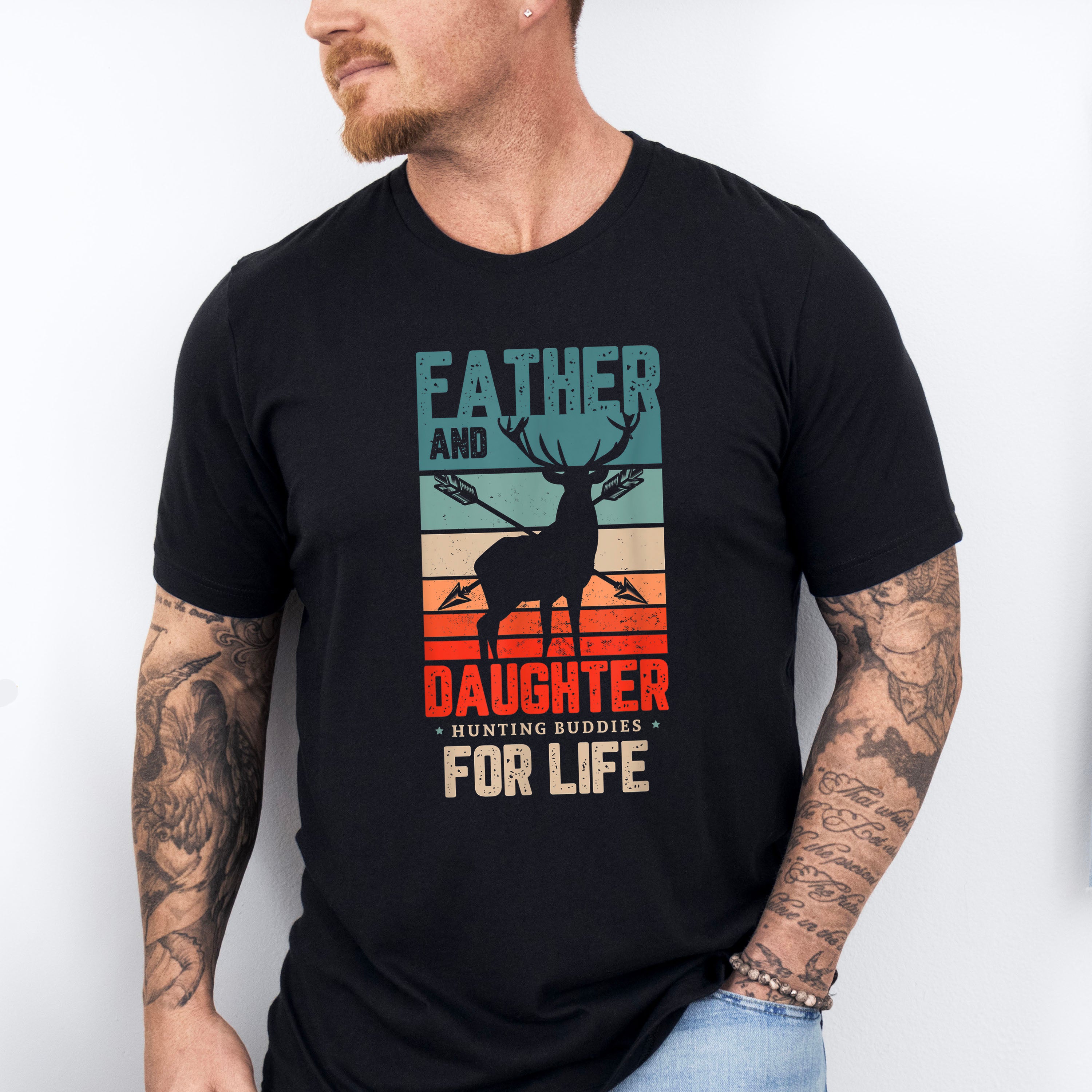 Hunting Buddies For Life Father's Day Unisex Crewneck T-Shirt Sweatshirt Hoodie