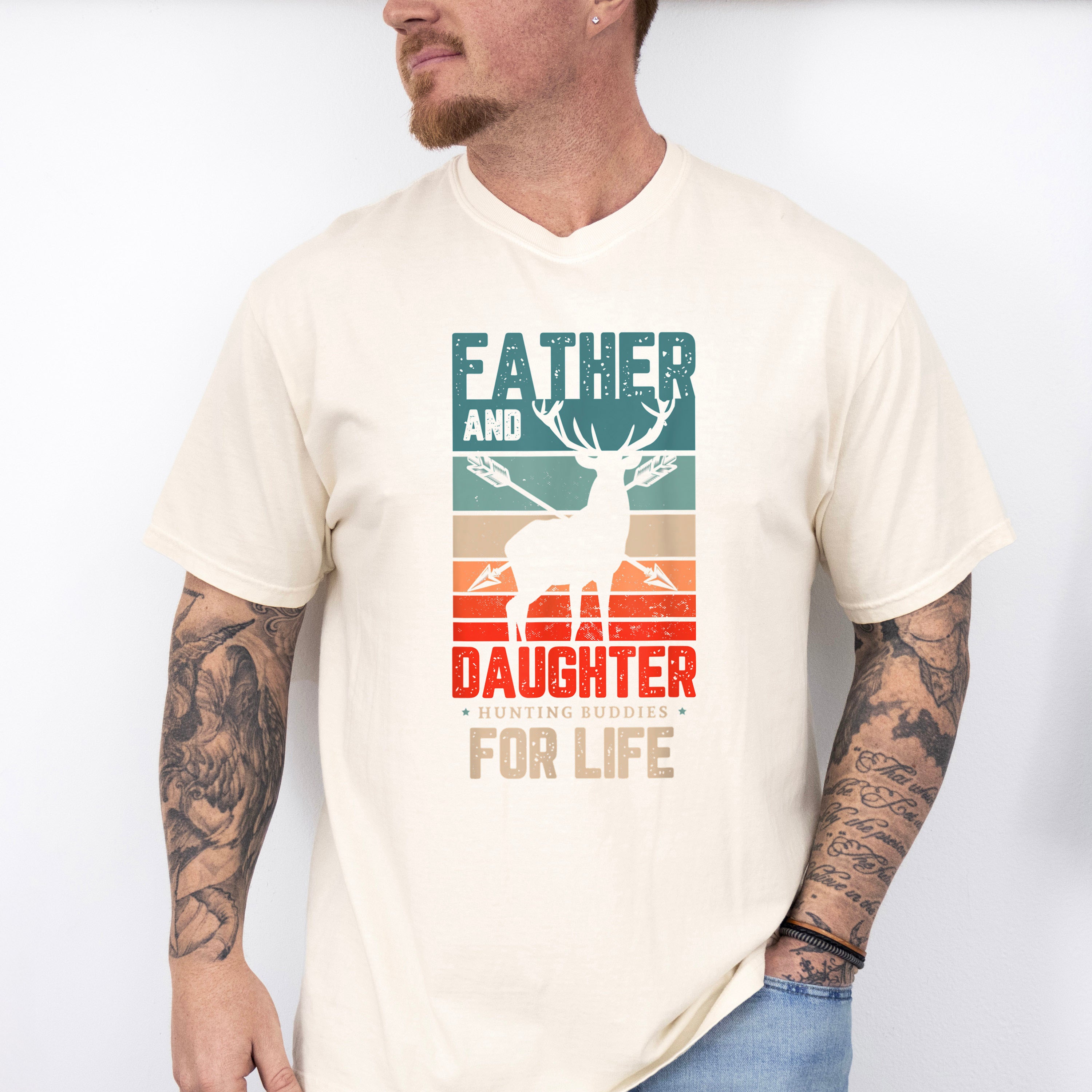 Hunting Buddies For Life Father's Day Unisex Crewneck T-Shirt Sweatshirt Hoodie