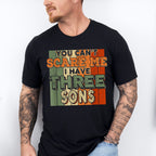 I Have Three Sons Father's Day Unisex Crewneck T-Shirt Sweatshirt Hoodie