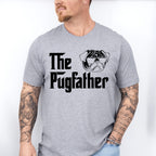 The Pugfather Father's Day Unisex Crewneck T-Shirt Sweatshirt Hoodie