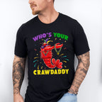 Mardi Gras Crawdaddy Father's Day Unisex Crewneck T-Shirt Sweatshirt Hoodie