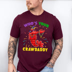Mardi Gras Crawdaddy Father's Day Unisex Crewneck T-Shirt Sweatshirt Hoodie