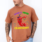 Mardi Gras Crawdaddy Father's Day Unisex Crewneck T-Shirt Sweatshirt Hoodie