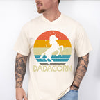 Dadacorn Father's Day Unisex Crewneck T-Shirt Sweatshirt Hoodie