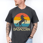 Dadacorn Father's Day Unisex Crewneck T-Shirt Sweatshirt Hoodie