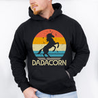 Dadacorn Father's Day Unisex Crewneck T-Shirt Sweatshirt Hoodie