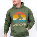 Dadacorn Father's Day Unisex Crewneck T-Shirt Sweatshirt Hoodie