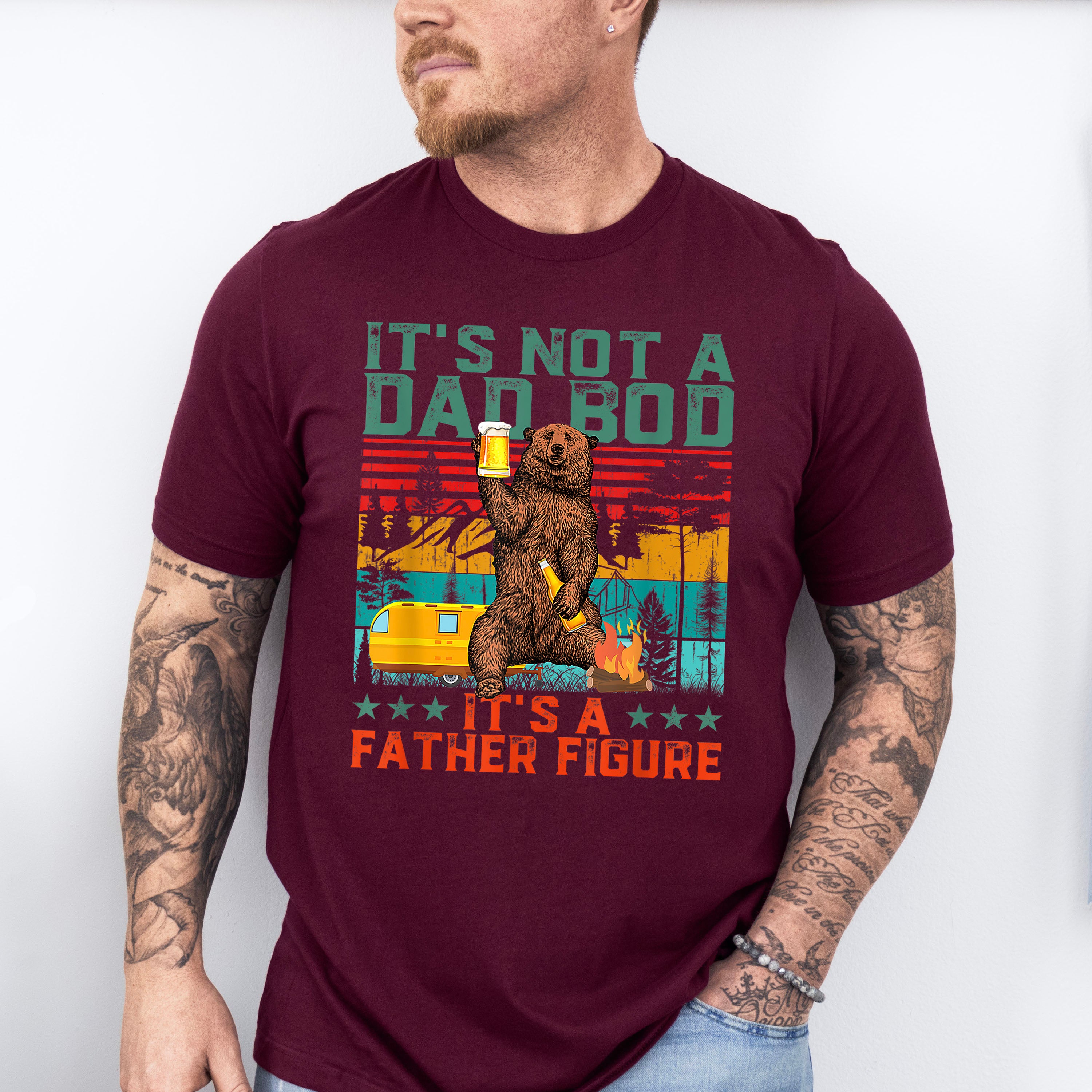 It's Father Figure Father's Day Unisex Crewneck T-Shirt Sweatshirt Hoodie