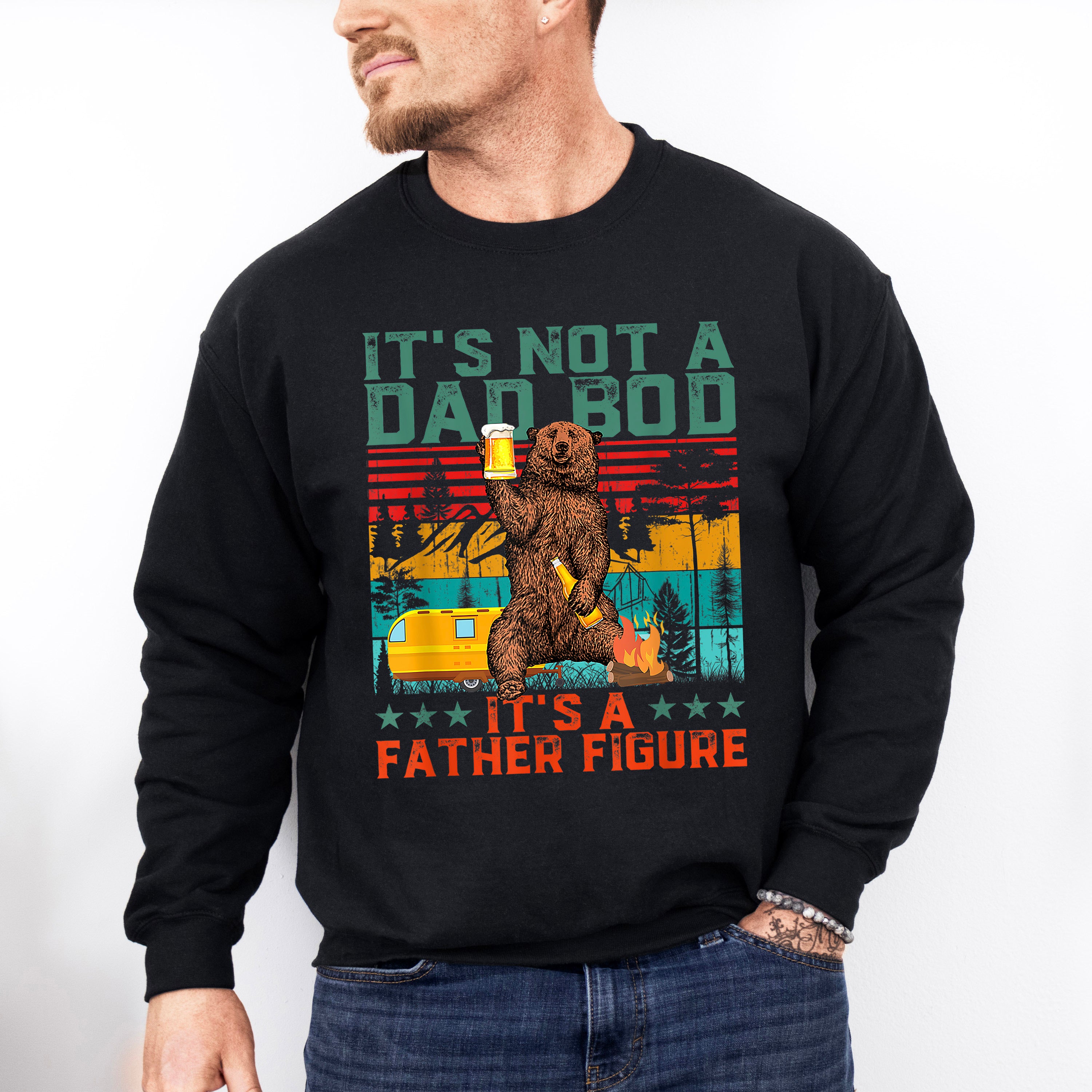 It's Father Figure Father's Day Unisex Crewneck T-Shirt Sweatshirt Hoodie
